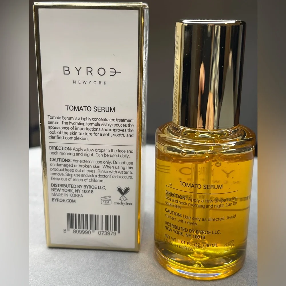 Byroe | Anti-Aging Tomato Serum Made in Korea Fine Lines Wrinkle Moisturizer